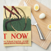 Victory Garden Theedoek (Quarter Fold)