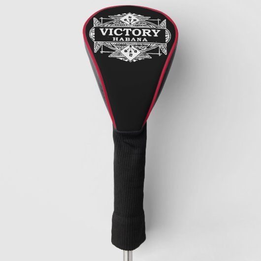 Victory Habana  Cigar Brand Stamp Golfheadcover (Voorkant)