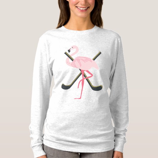 Victory Hockey Flamingo T-shirt (Voorkant)