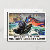 Victory Liberty Loan Briefkaart (Voorkant / Achterkant)