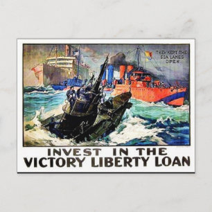 Victory Liberty Loan Briefkaart