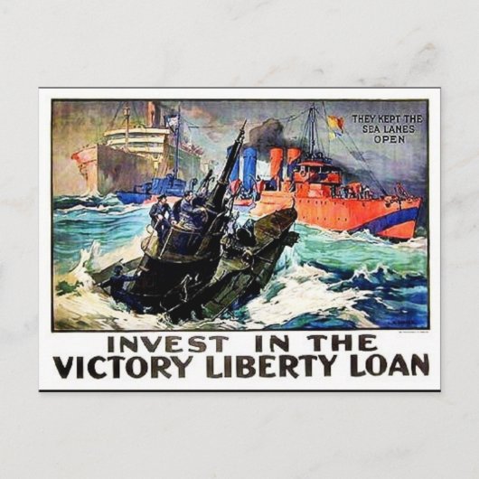Victory Liberty Loan Briefkaart (Voorkant)