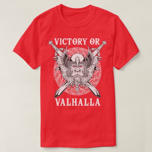 Victory of Valhalla Viking 2 T-shirt (Design voorkant)