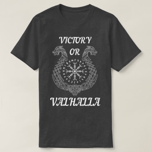 Victory of Valhalla Viking Valhalla T-shirt (Design voorkant)