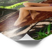 VICTORY POSE VAN TARZANA FOTO AFDRUK (Hoek)