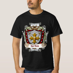Victory Shield Achternaam t-shirt