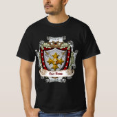 Victory Shield  Surname  t-shirt (Devant)