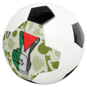 Victory Sign Hand Resistance Red Triangle Symbol (3/4)