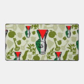 Victory Sign Hand Resistance Red Triangle Symbol Bureaumat (Voorkant)