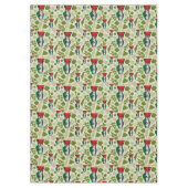 Victory Sign Hand Resistance Red Triangle Symbol Tafelkleed (Voorkant)