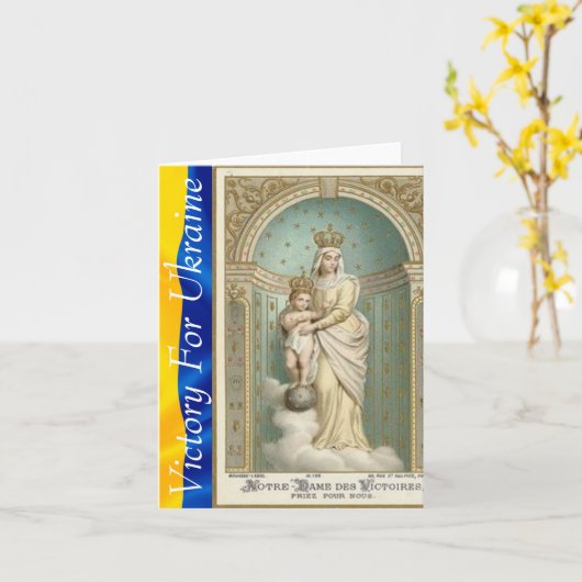 Victory voor de Kaart van Oekraïne (Gele Bloem)