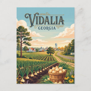 Vidalia, Georgia Briefkaart