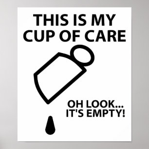 Vide Cup of Care Drôle Poster