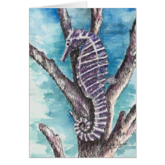 Vide de Seahorse violet