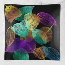 Feuilles en chute d'Iridescente