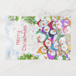 Vide-poche Happy Snowmans Christmas Trinket Tray<br><div class="desc">Plateaux de Noël avec Happy Snowmans Joyeux Noël Fête Dessin Drôle Snowman Celebration Plateau de Noël - Personnalisable - ou Choisissez / Ajouter Votre Texte / Police / Couleur unique - Faites votre cadeau spécial - Redimensionnez et déplacez ou ajoutez des éléments / image avec l'outil de personnalisation ! -...</div>