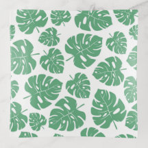 Motif Feuille vert