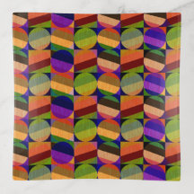 Motif Vintage coloré inspiré