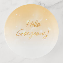 Personnalisé-Bonjour magnifique!-Porte-bijoux-Anne