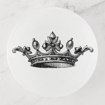 Princesse Queen Crown Trinket Tray