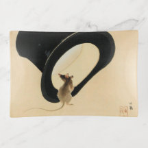 Souris Top Hat Rat Chinois Année Zodiac Anniversai