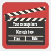 Vidéo ajouter un autocollant du clavier de message (Devant)
