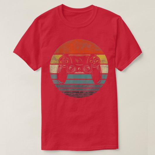 Video-cadeaus Funny Retro Video Game Controller Ga T-shirt (Design voorkant)