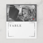 Video Camera Foto Hoek Rand Wedding (Buitenkant ongevouwen)