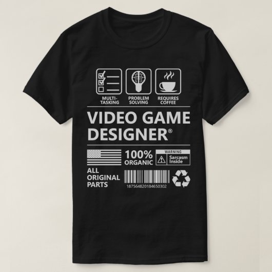 Vidéo Concepteur de jeux amusant Pullover cadeau (Design devant)