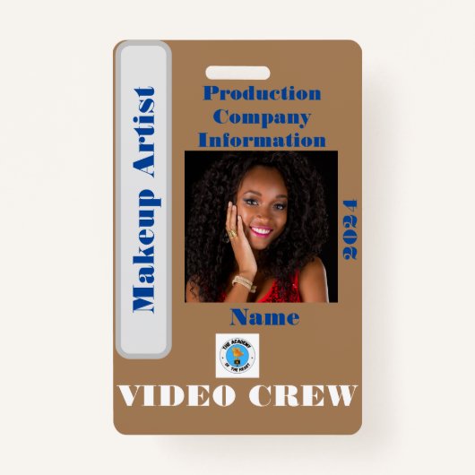 Video Crew-badge Badge (Voorkant)