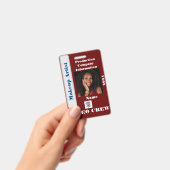 Video Crew-badge Badge (Handheld)