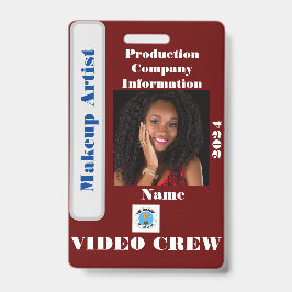 Video Crew-badge Badge