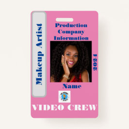 Video Crew-badge Badge