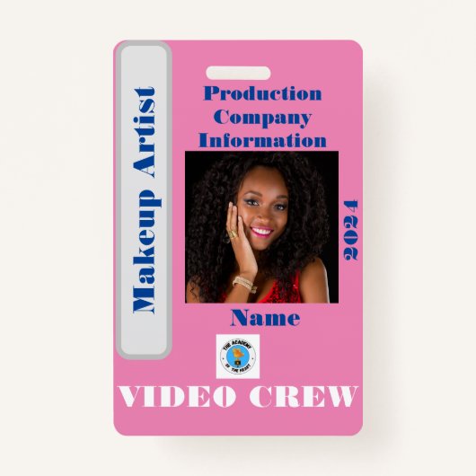 Video Crew-badge Badge (Voorkant)