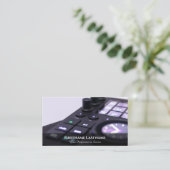 Video-editor visuele effecten specialist digitale visitekaartje (Staand voorkant)