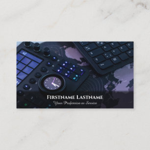 Video-editor visuele effecten specialist digitale  visitekaartje