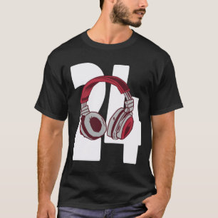 Video Game 24e verjaardag Gaming Gift 24 jaar game T-shirt