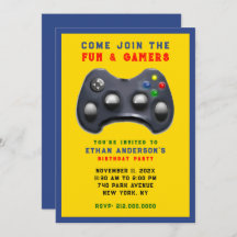 Video game Birthday Party