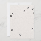 Video Game Birthday Uitnodiging (Achterkant)