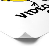 Video Game Chick Poster (Hoek)