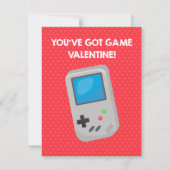 Video Game Classroom Carte Saint-Valentin (Devant)