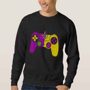 Video Game Controller Gamer E Sport Mardi Gras Fee Trui