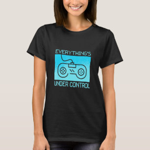 Video Game Controller Gaming Console Gamer Streami T-shirt