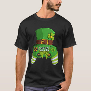 Video Game Controller Irish Gamer Boys Mannen St P T-shirt
