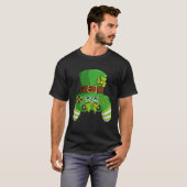 Video Game Controller Irish Gamer Boys Mannen St P T-shirt (Voorkant volledig)