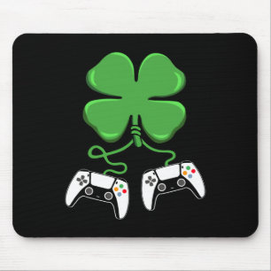 Video Game Controller Irish Gamer Boys St Patrick Muismat