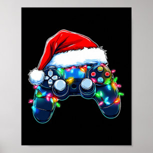 Video Game Controller Kerstkerstkerstkerstkerstker Poster