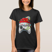 Video Game Controller Kerstkerstkerstkerstkerstker T-shirt (Voorkant)