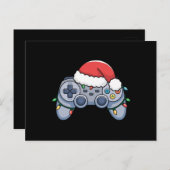 Video Game Controller kerstkerstkerstkerstkerstman Briefkaart (Voorkant / Achterkant)