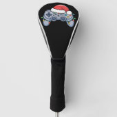 Video Game Controller kerstkerstkerstkerstkerstman Golfheadcover (Voorkant)
